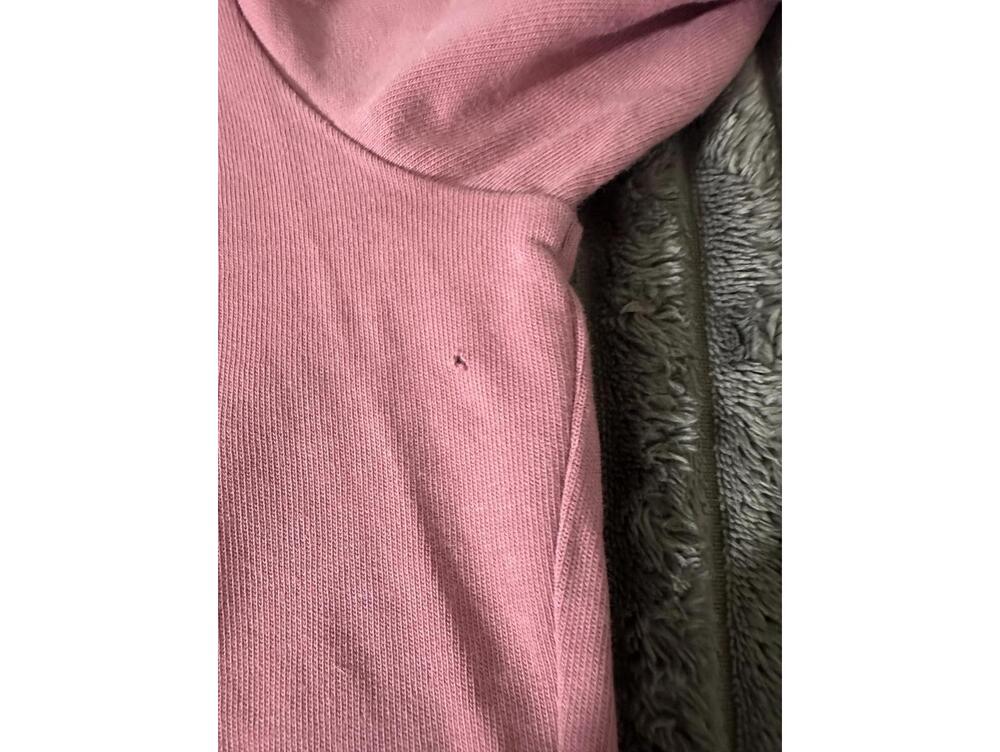 Nike activewear faded pink crewneck logo spellout long sleeve sweatshirt Size M - Picture 8 of 8
